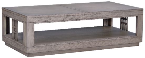Legends Home Fusion Gray Cocktail Table