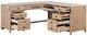 Liberty Furniture Proximity Place Barley Buff L Shaped Desk-4