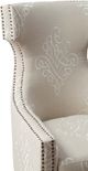 TOV Furniture Gramercy Embroidered Linen Wing Chair-2
