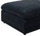 Elements International Cloud 9 Zaftag Ebony Ottoman-1