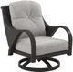 Signature Design by Ashley® Marsh Creek Brown Swivel Lounge Chair -0