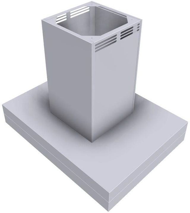 Vent-A-Hood® 36" White ARS Contemporary Island Range Hood-1