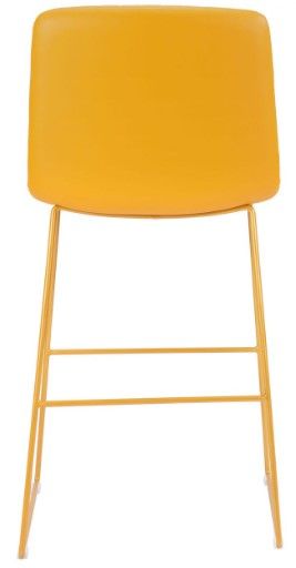 Zuo® Modern Mode 2-Piece Yellow Bar Chairs-3