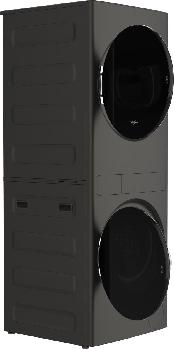 Whirlpool® ENERGY STAR® Titanium Metallic Electric Laundry Center, 2.8 Cu. Ft. Washer, 4.3 Cu. Ft. Ventless Heat Pump Dryer-2