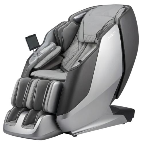Infinity® Massage Chairs Sensation 4D DualFlex Gray/Silver Massage Chair-2
