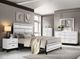 Homelegance® Davi White Queen Panel Bed-1