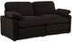 Coaster® Collins Chocolate Brown Modular Power Loveseat-0
