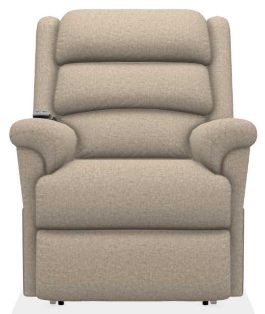 La-Z-Boy® Astor Platinum Sand Power Lift Recliner with Headrest and Lumbar-1