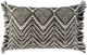 Surya Katniss Black 22"x14" Toss Pillow with Down Insert-0