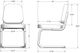 Amisco Customizable Miro Dining Side Chair-2