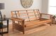 Kodiak Furniture Phoenix Butternut Queen Futon Frame-2