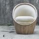 Uttermost® Noemi Warm Oatmeal Accent Chair-2