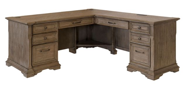 Martin Furniture Bristol Light Brown Desk-0