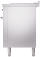 Ilve® Nostalgie II Series 60" Stainless Steel Pro Style Dual Fuel Range-4