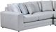 Fusion Furniture 7003 Limelight 3-Piece Mineral L-Shaped Sectional-1