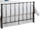 Kincaid® Acquisitions Garden Black King Metal Rod Bed-1
