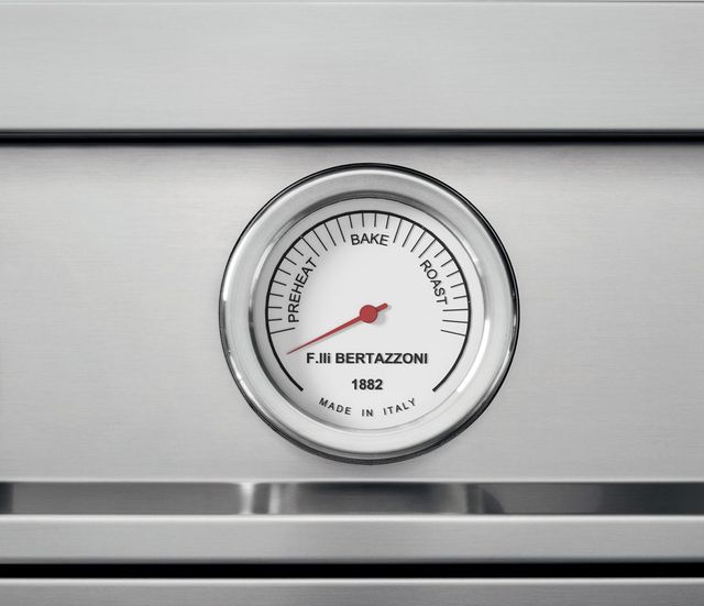 Bertazzoni Master Series 30" Nero Matt Pro Style Induction Range-3