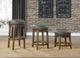 Homelegance® Westby Brown/Gray Swivel Stool-1