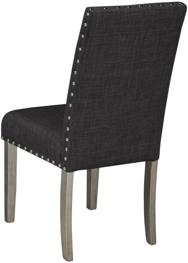 Brassex Inc. Bella 2-Piece Brown/Dark Grey Side Chair Set-1