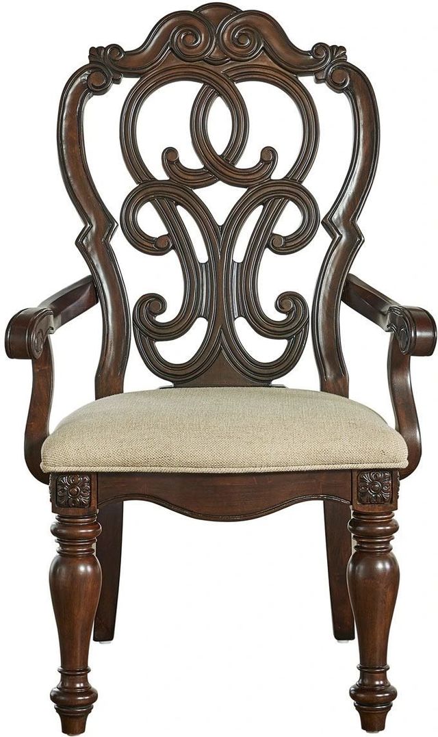 Steve Silver Co. Royale Brown Dining Arm Chair-2