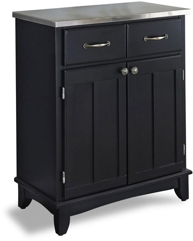 homestyles® Buffet Of Buffets Black/Stainless Steel Server-0