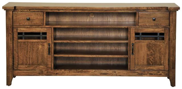 Napa Furniture Design Whistler Retreat Brown 74" Entertainment Center-1