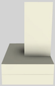 Vent-A-Hood® 30" Biscuit Contemporary Wall Mounted Range Hood-1
