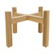 A & B Home Brown 10" Planter Stand-0