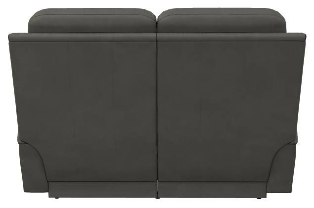 La-Z-Boy® Greyson Blue Grey Leather Power Reclining Loveseat with Headrest-3