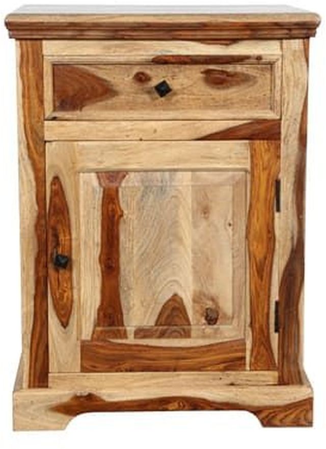 Porter International Designs Tahoe Natural Nightstand-1