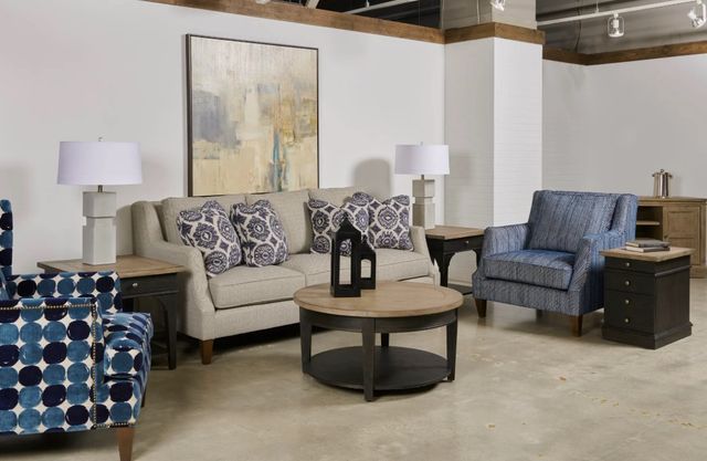Hammary® Hancock Brown Round Coffee Table-1