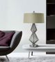 Cal® Lighting & Accessories Ternimetal Brushed Steel Table Lamp-1