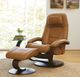 Fjords® Customizable Admiral C Classic Comfort Large Manual Reclining Chair with Footstool-2