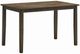 ACME Furniture Damica Walnut Rectangular Dining Table-0