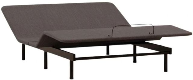 Sierra Sleep® By Ashley® Head/Foot - Good Charcoal Gray Full Adjustable Head Base-0