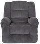 Franklin™ Stockton Badge Charcoal 3-Way Chaise Power Lift Recliner-3