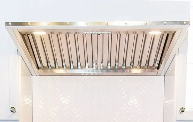 BlueStar® Designer Series Hampton 66'' Custom Color Match Paint Wall Mounted Range Hood-3