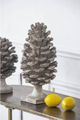 A & B Home Brown Pinecone Table Decor-4