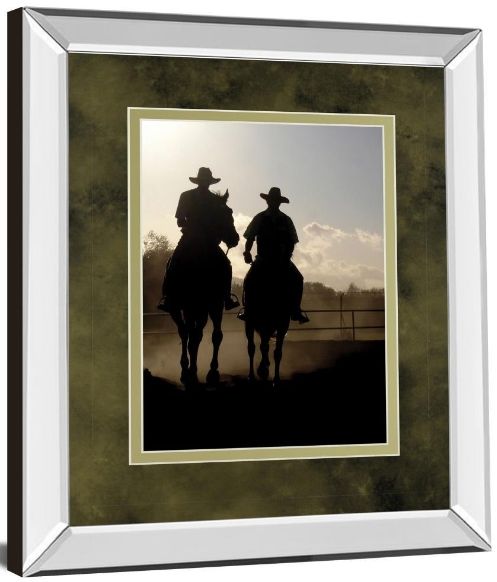 Classy Living Yann Siwiak Cavaliers Cowboys Wall Art-3