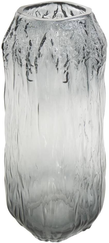 Deco Marche Gray Rectangular Ombre Vase-0