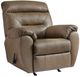 Signature Design by Ashley® Pittsman Biscotti Rocker Manual Recliner-0