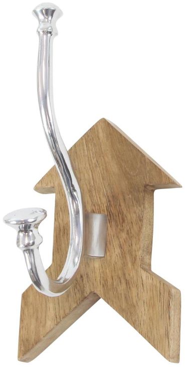 Deco Marche Brown 8" Wall Hooks-1