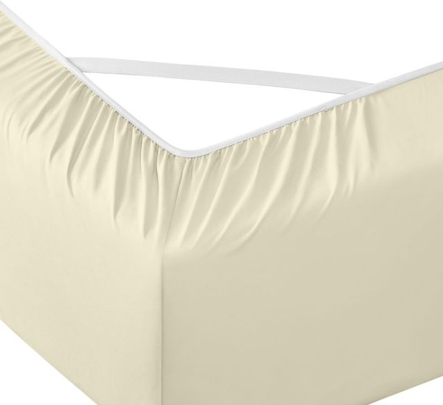 Sleeptone® Ultraweave® 6-Piece Cream Microfiber Split Head King Sheet Set-4
