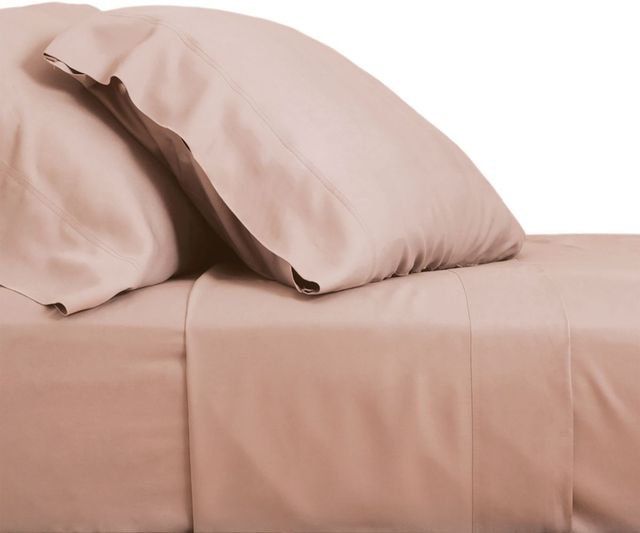 Cariloha Resort 2-Piece Bamboo Viscose Blush Standard Pillow Case Set-2