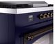Ilve® Nostalgie II Noblesse 60'' Midnight Blue Pro Style Dual Fuel Range with Burnished Trim-4