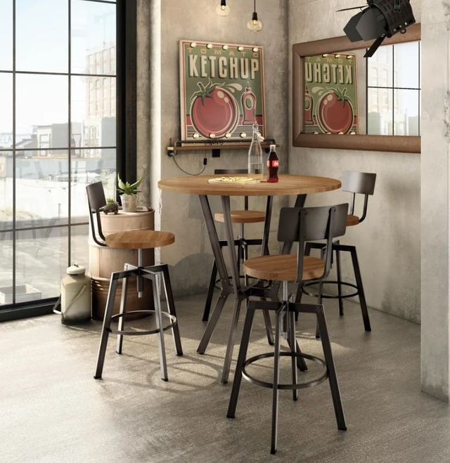 Amisco Customizable Norcross Counter Height Dining Table-1