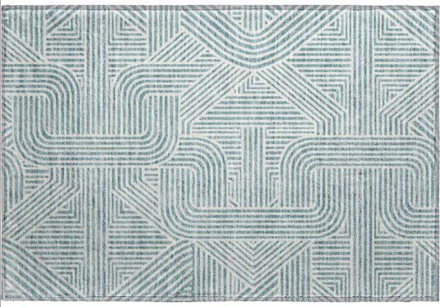 Dalyn™ Rug Company The Reserve TR14 Teal 5'x8' Area Rug-1