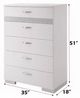 ACME Furniture Naima II White High Gloss Chest-2