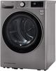 LG 4.2 Cu. Ft. Graphite Steel Front Load Ventless Electric Dryer-2