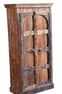 Jaipur Furniture Wdn Dark  Brown Jewellery Cabinet-1